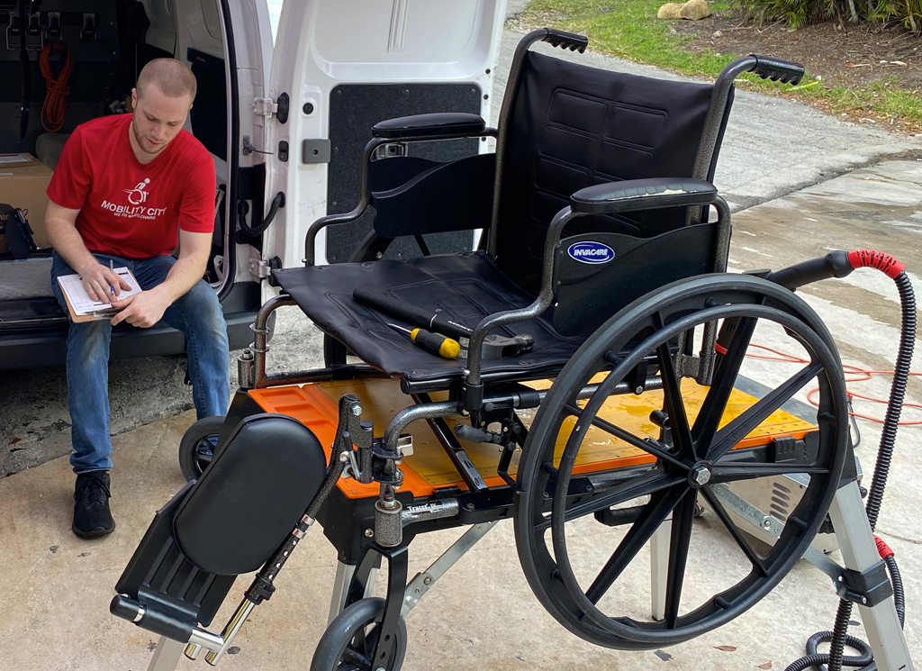 In-Home Wheelchair Repair Service