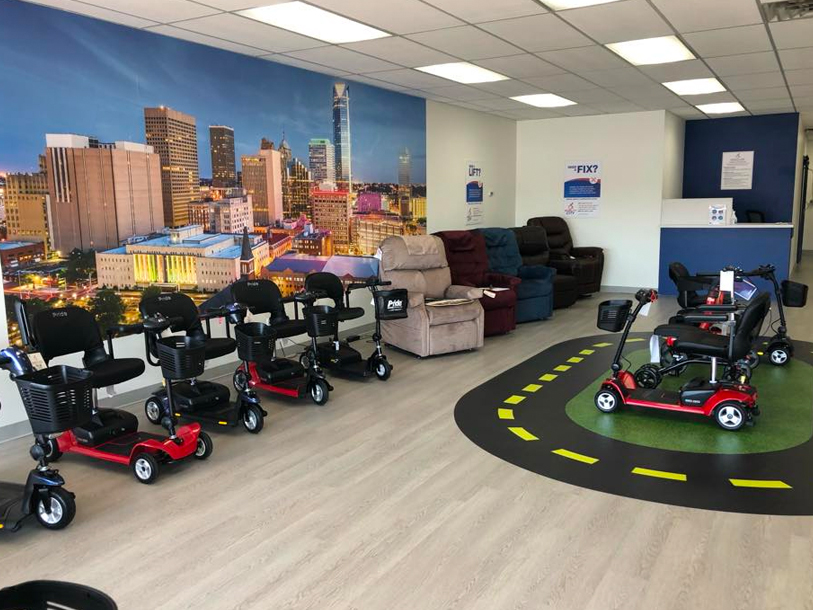 Mobility Equipment Showroom in Oklahoma City