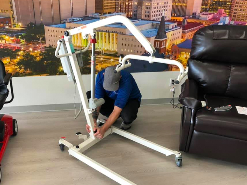 Patient Lift Repair at Mobility City of OKC